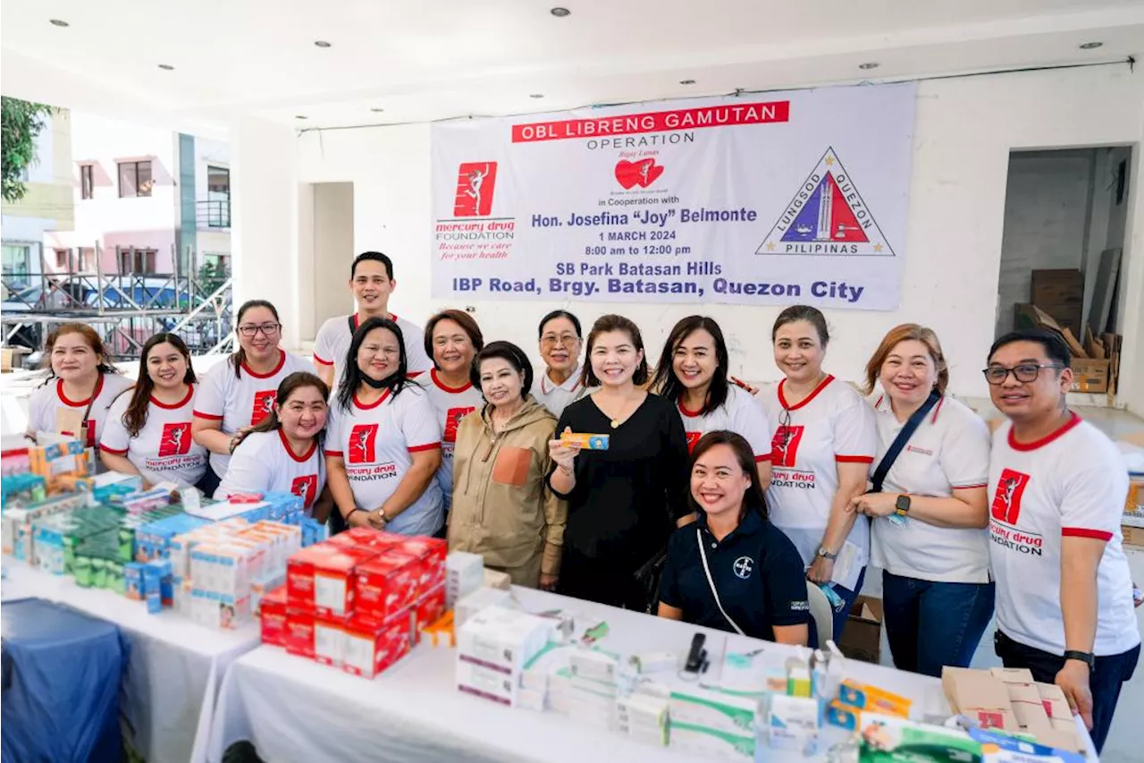 Bayer PHL contributes over P3M worth of products for Mercury Drug Foundation’s Operation Bigay Lunas