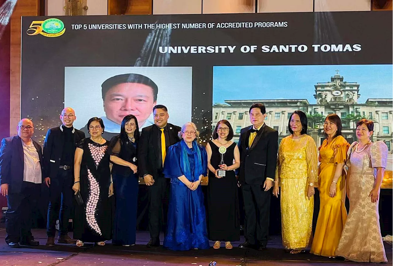 PACUCOA hails UST anew as having the most accredited programs in PHL