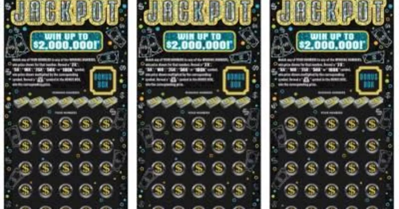 Lottery player wins $2M in scratch-off game in Chicago suburb