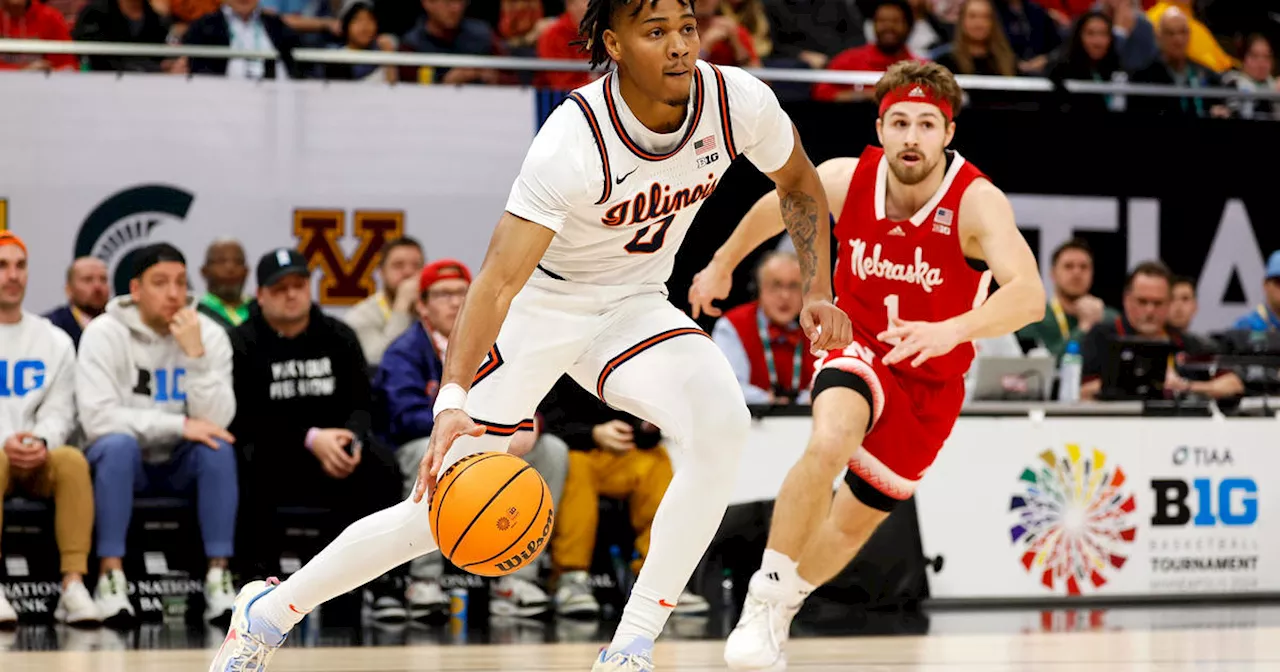 Shannon scores Big Ten tourney record 40 points as Illinois beats Nebraska in semifinals