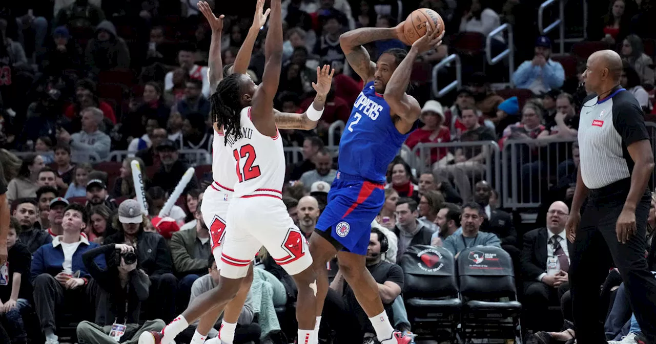 Paul George scores 28, Kawhi Leonard adds 27 points as Clippers beat Bulls 126-111