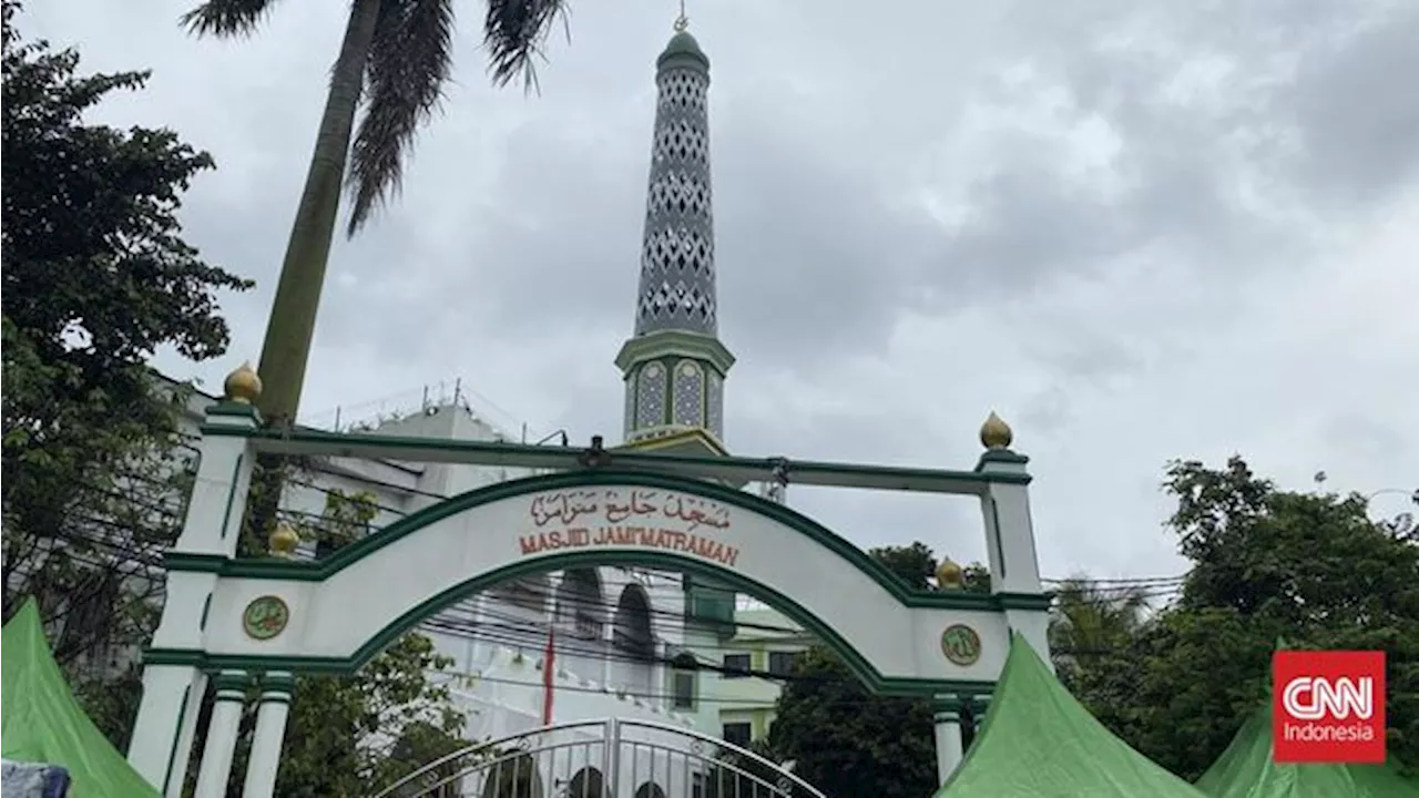 Kisah Masjid Jami Matraman, dari Sultan Agung hingga Proklamasi RI