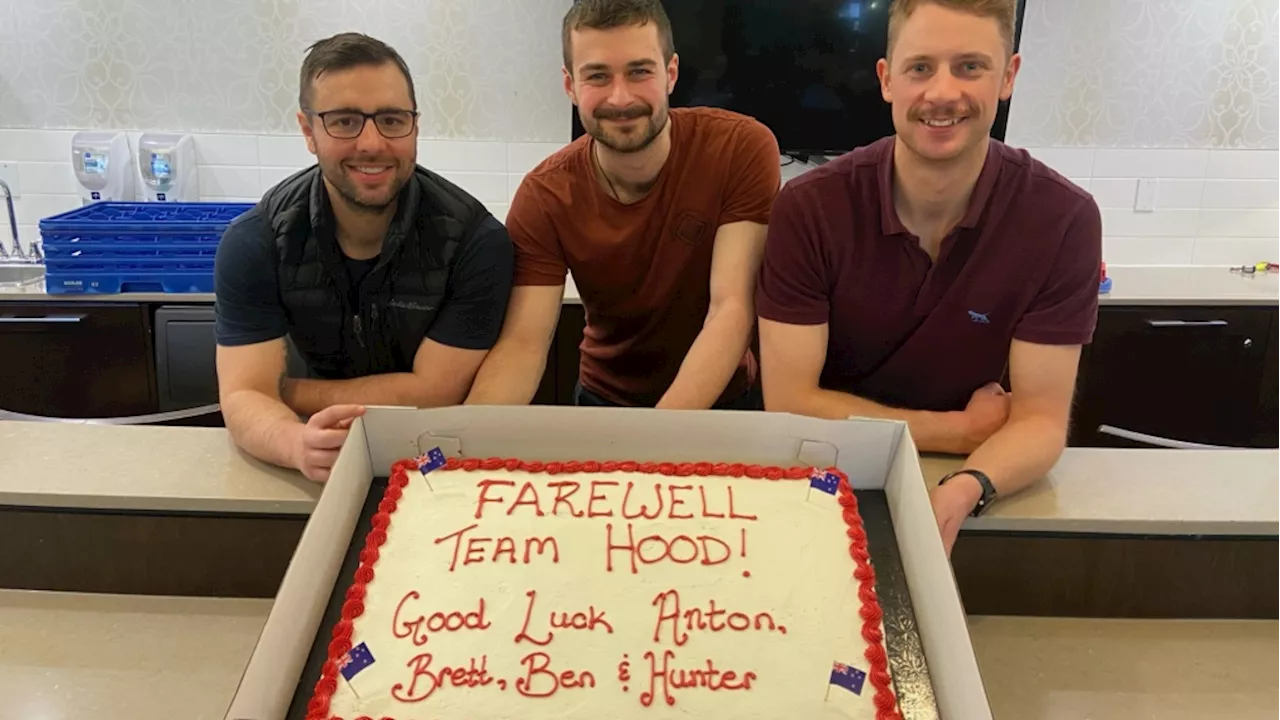 New Zealand national curling team bids farewell to Calgary retirement residence roommates