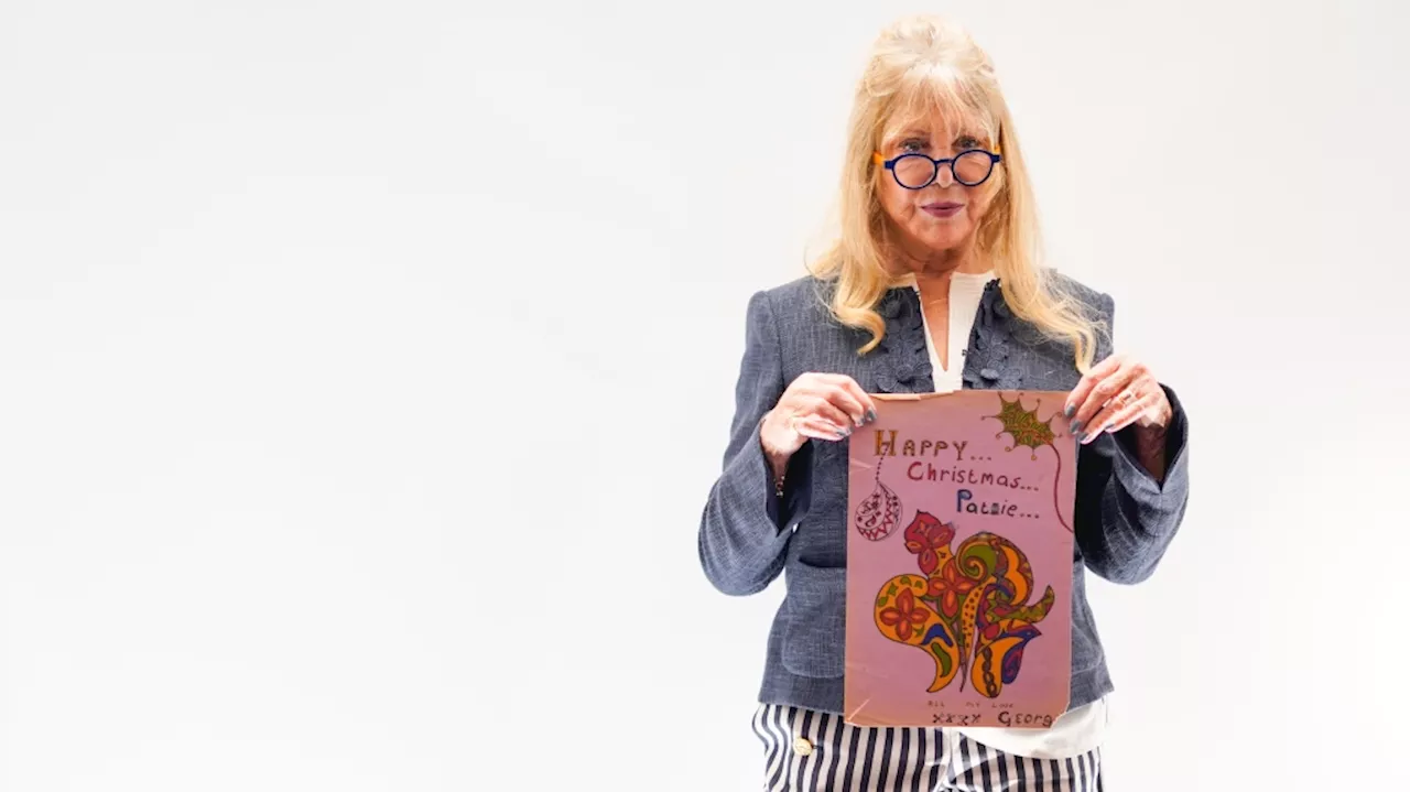 Musicians' muse Pattie Boyd auctions love letters from Eric Clapton and George Harrison