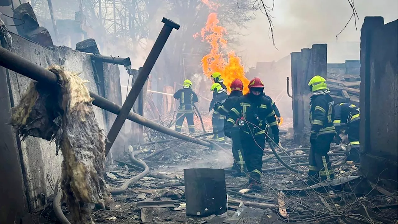 Russian missiles kill 20 in Odesa, Zelenskyy vows retaliation