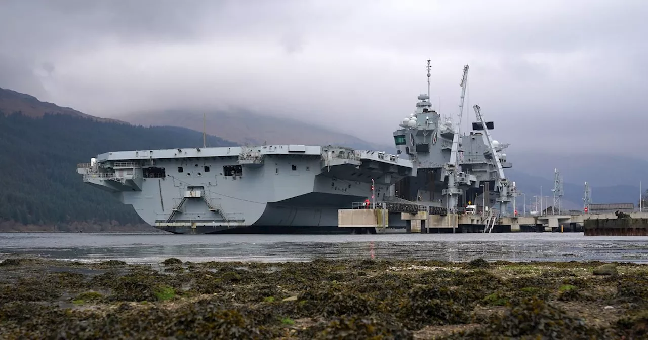 Sailors hurt as fire breaks out on HMS Queen Elizabeth with 100 beds destroyed