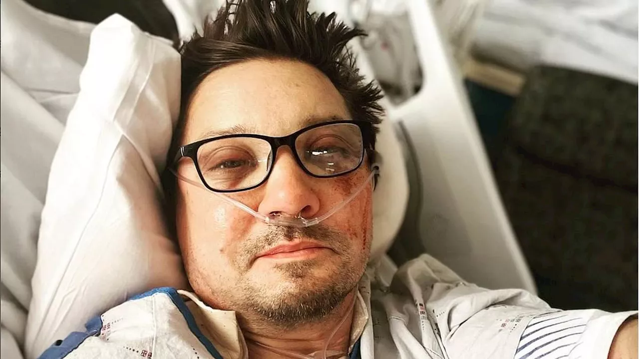 Jeremy Renner recalls having 'great chats' with pal Robert Downey Jr. in the ICU while recovering...