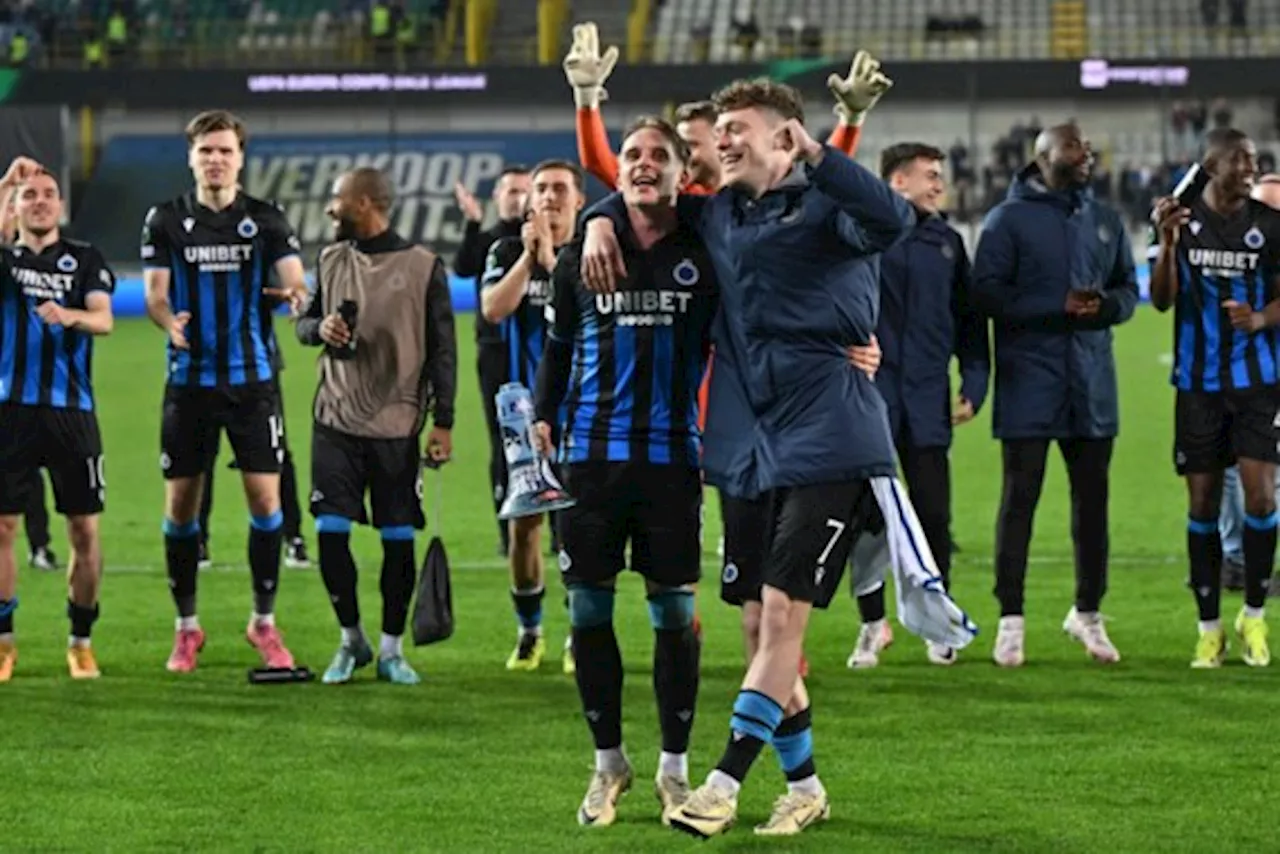 Club Brugge krijgt met Griekse PAOK haalbare kaart in kwartfinales Conference League