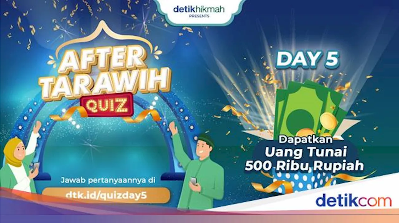 Ini Pemenang After Tarawih Quiz yang Dapat Uang Tunai 500 Ribu Rupiah