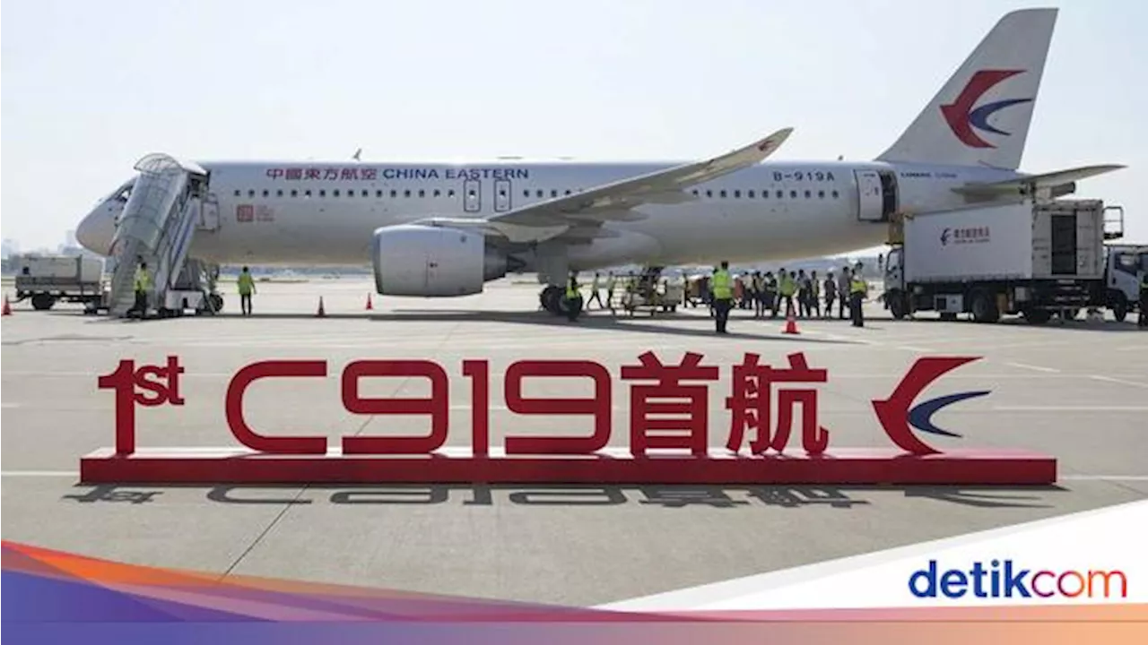 Saingi Boeing dan Airbus, China Pasarkan Pesawat C919 di Singapore Airshow