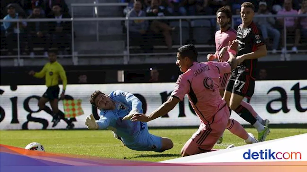 Hasil MLS: Messi Absen, Inter Miami Sikat DC United 3-1