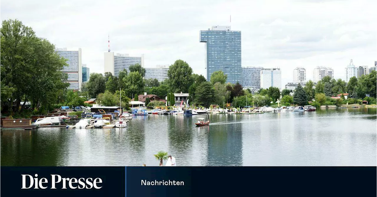 Nummernschilder für Boote auf der Alten Donau?