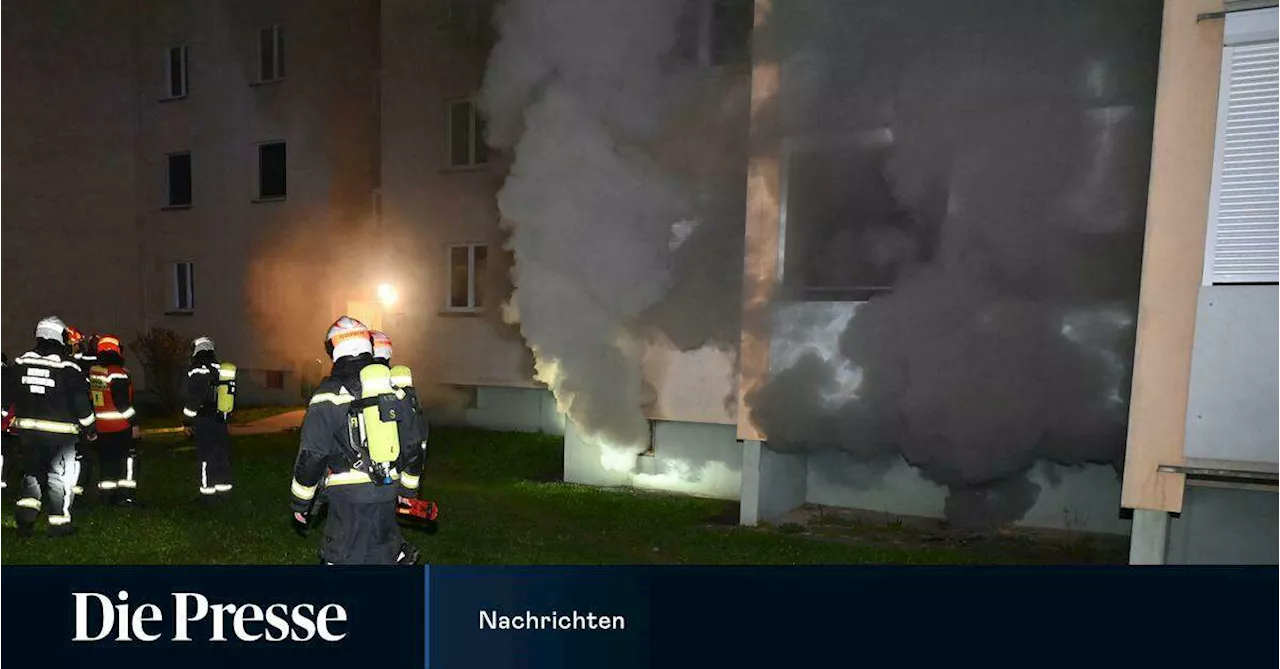 Polizei ermittelt wegen Brandstiftung nach Feuer in Wiener Hochhaus