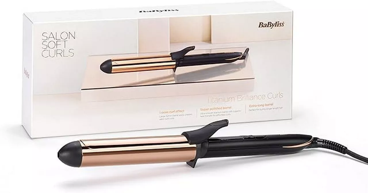 Babyliss heated curler that 'transforms hair' on Amazon for £36