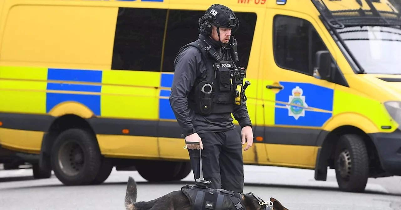 Man arrested after nine hour stand off with armed police