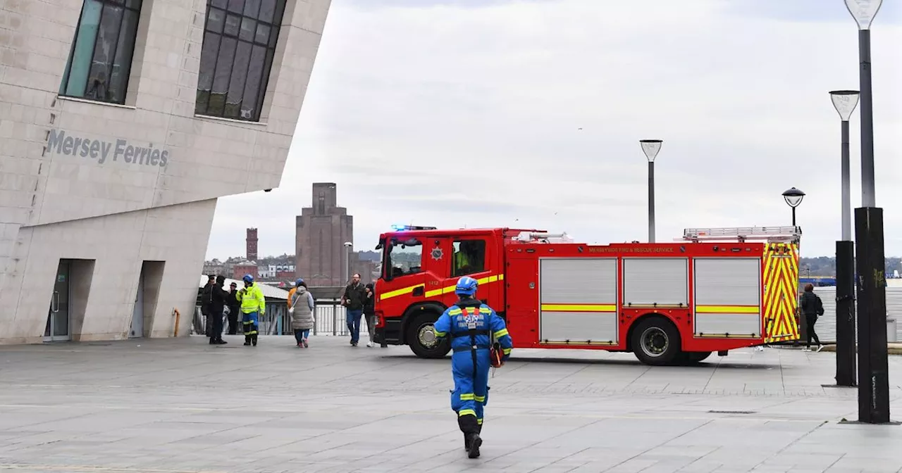 Person in Mersey prompts large emergency response at Pier Head