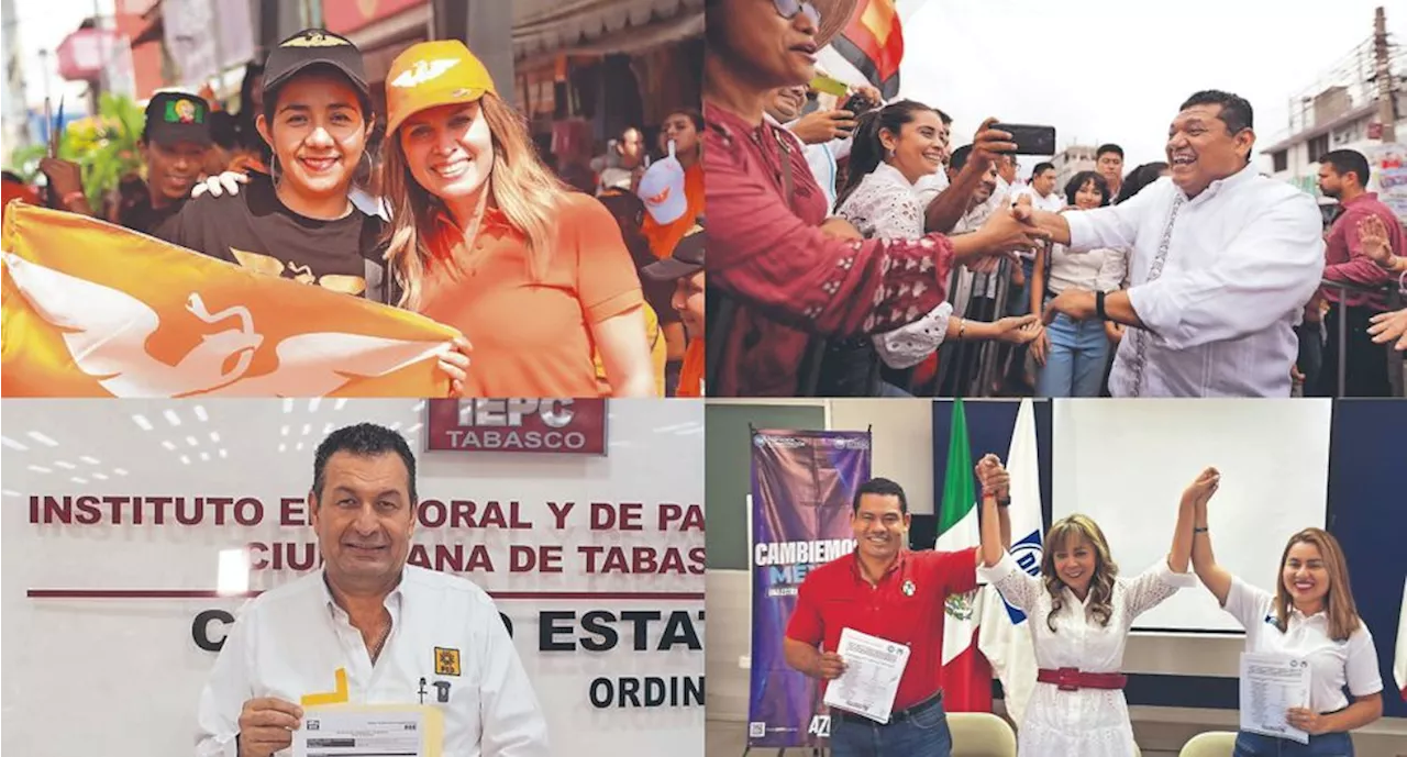 Arrancan 75 días de campaña en Tabasco