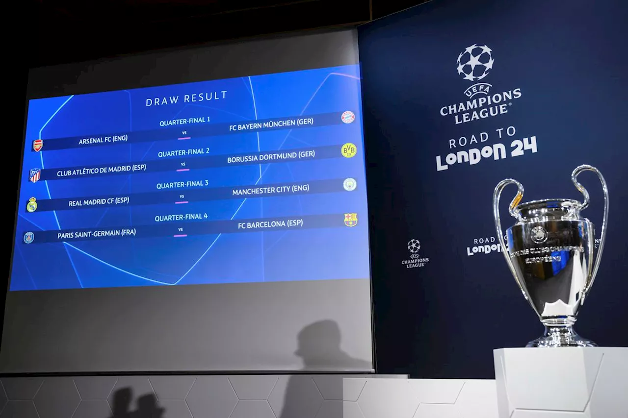 Así hemos contado el sorteo de los cuartos de Champions League