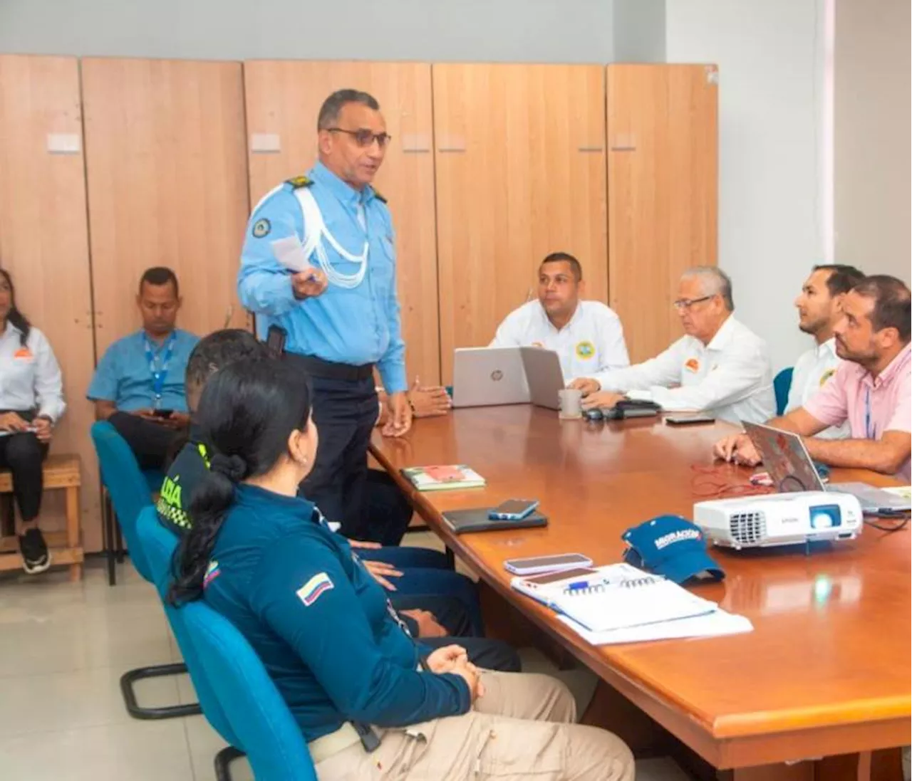 Transcaribe lideró mesa interinstitucional por la seguridad en el sistema