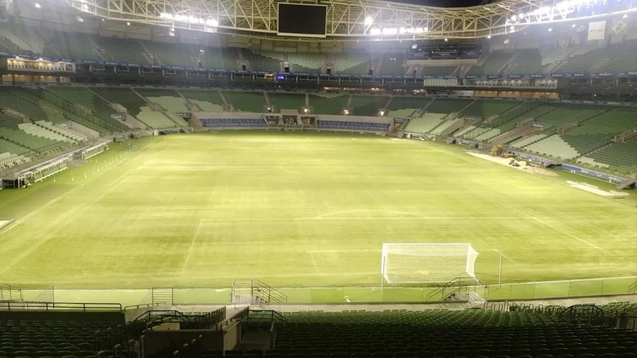 Palmeiras x WTorre: Entrega de gramado Allianz mantém tensão alta