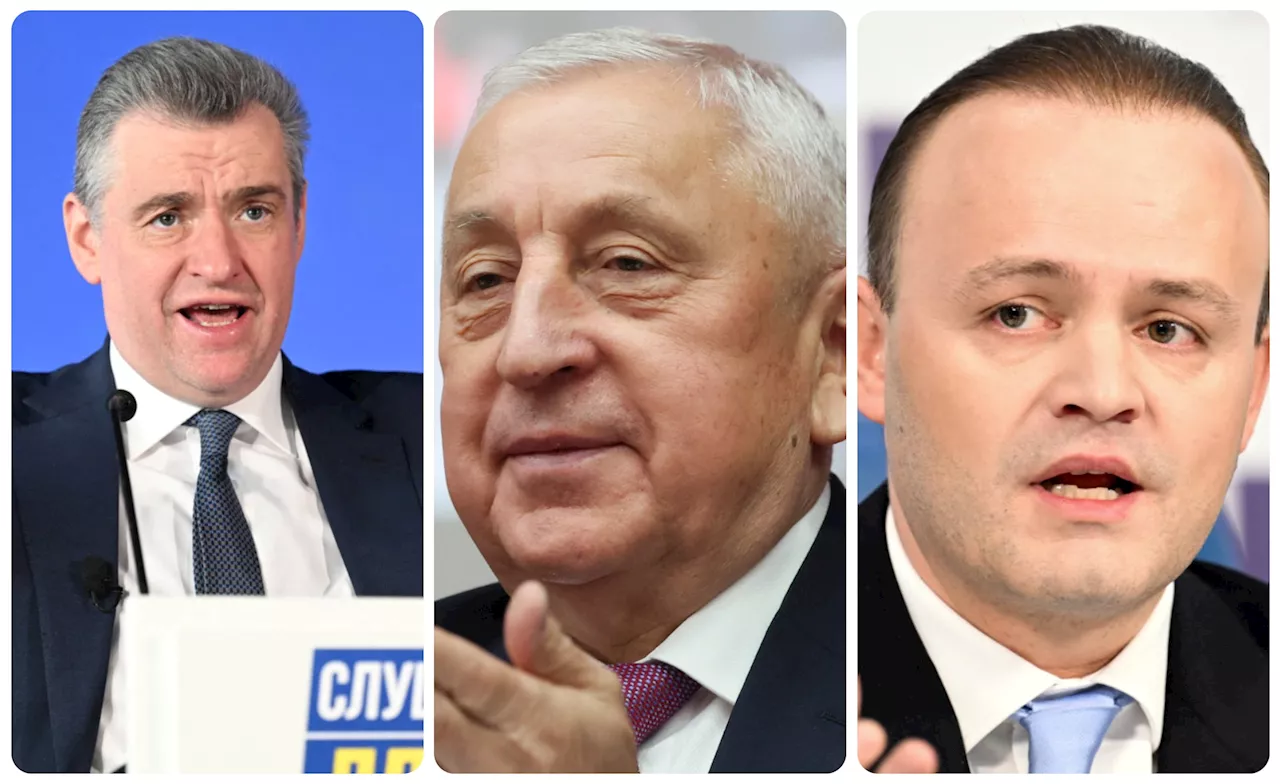 Élection présidentielle en Russie : qui sont les trois candidats qui se présentent face à Vladimir...