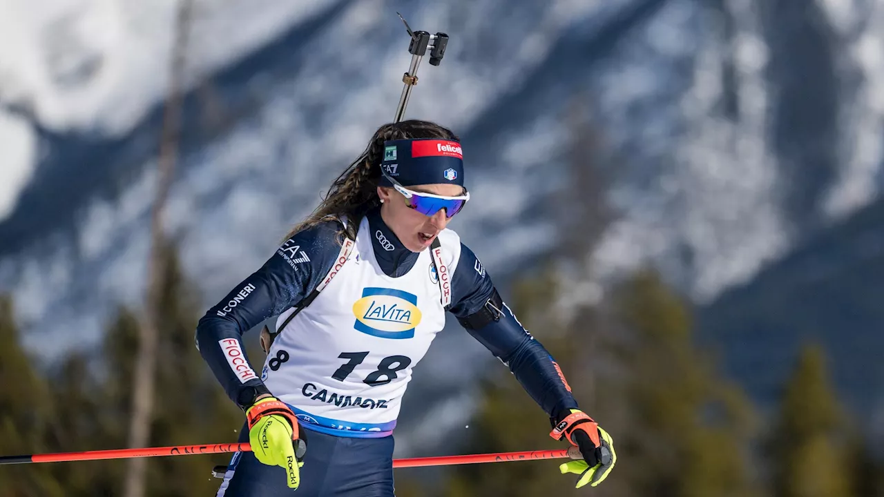 Weltcup Canmore: Lisa Vittozzi gewinnt letzte Verfolgung der Saison und übernimmt Führung im Gesamtweltcup