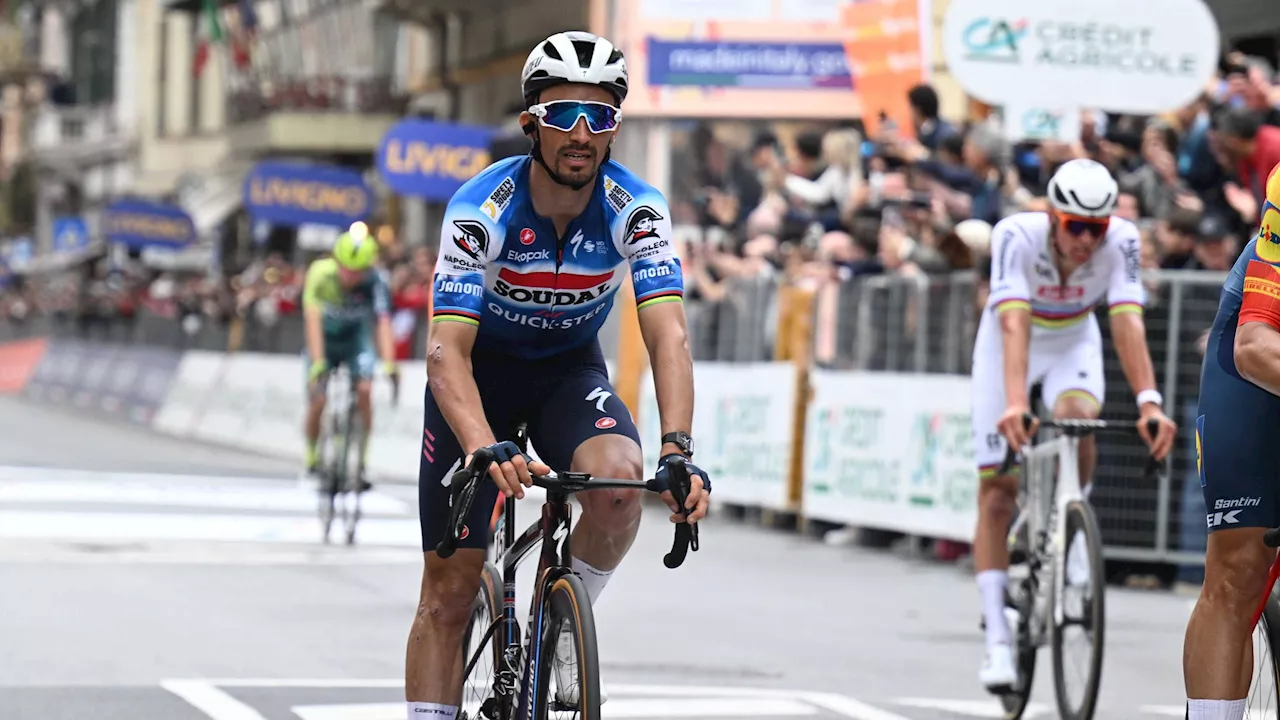 Julian Alaphilippe, une crevaison mais un rebond : 'Ça pouvait être son jour'