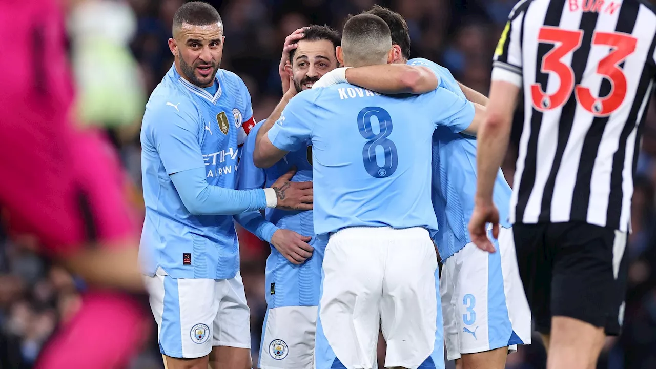  Un doublé pour Bernardo Silva et City peut encore croire au triplé