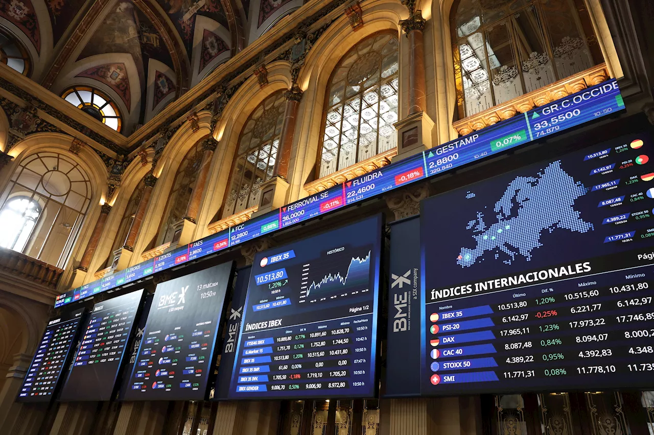 Ibex 35 hoy, La Bolsa en Directo | El Ibex despunta en Europa en plena cuádruple hora bruja