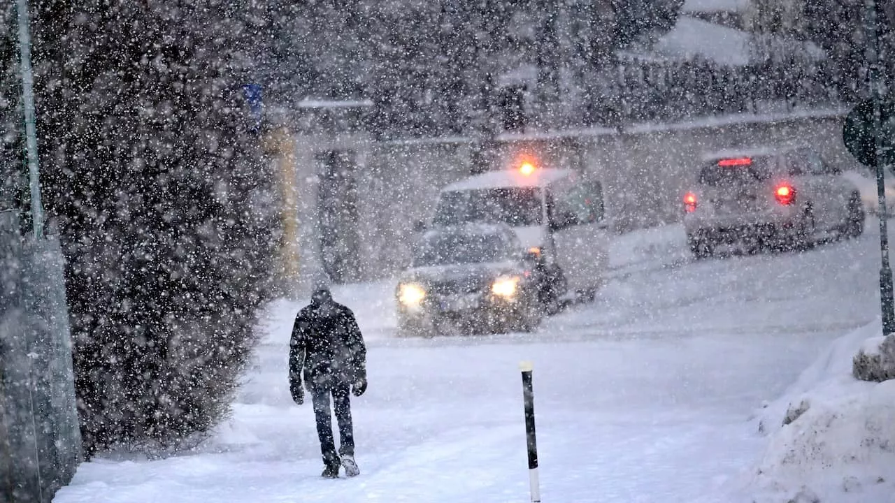 Vädervarning från SMHI – regn snö och halka drar in