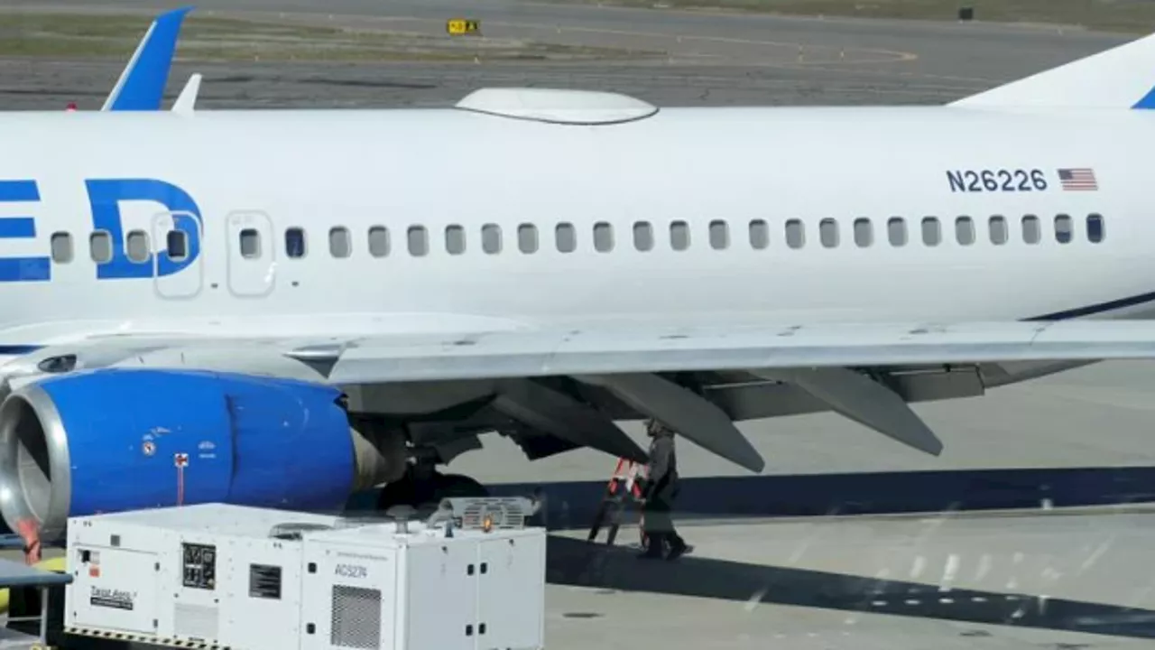 United Airlines flight lands with missing panel believed to have fallen mid-flight