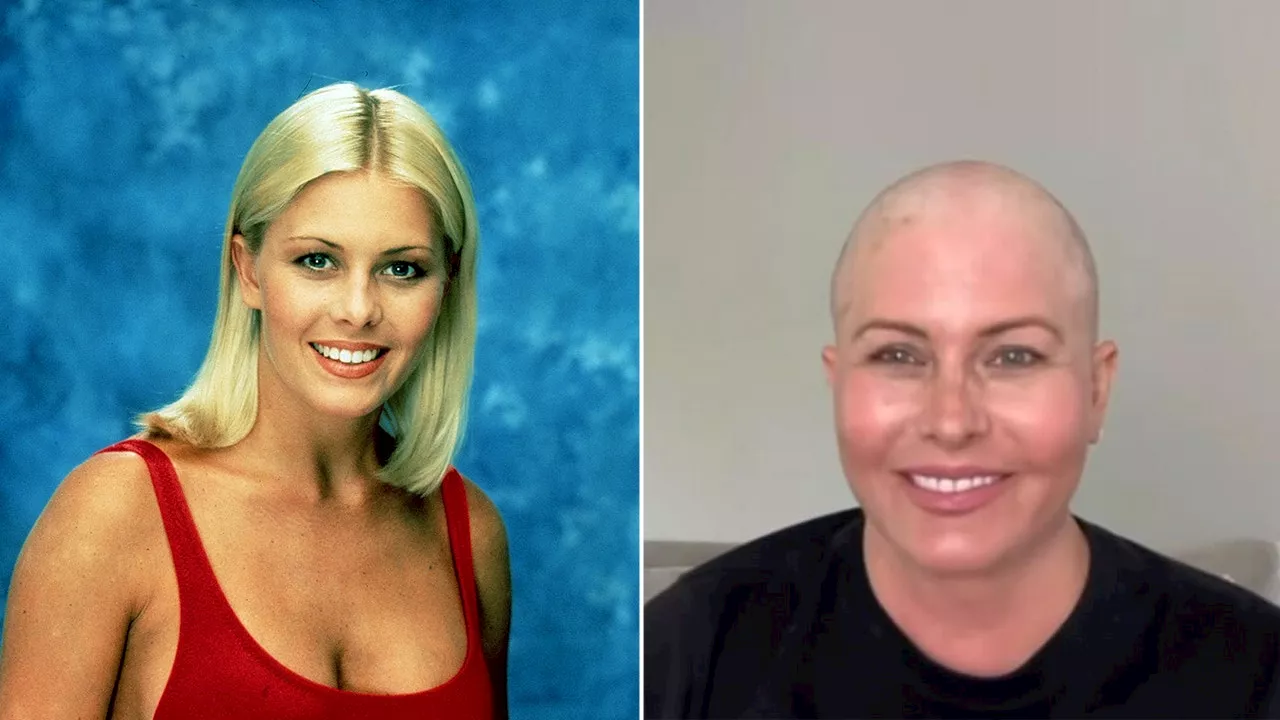 'Baywatch' star Nicole Eggert debuts shaved head after cancer diagnosis