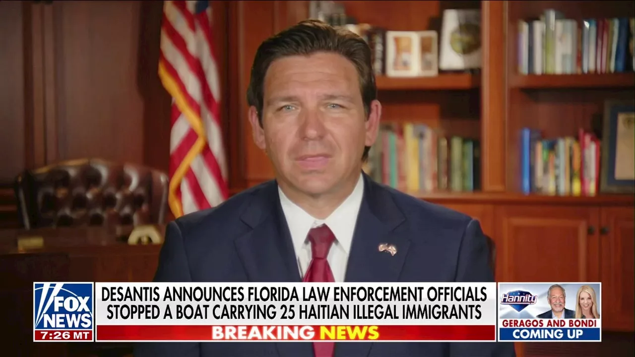 Florida 'assets in place' to rebuff potential Haitian surge, as DeSantis expects Biden won't act