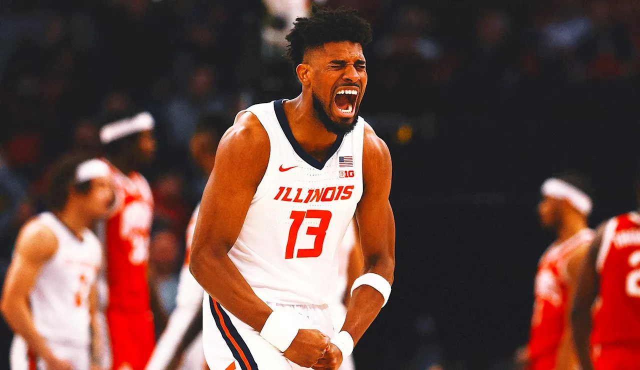 Illinois grinds out win over Ohio State, advances to Big Ten Tournament semifinals