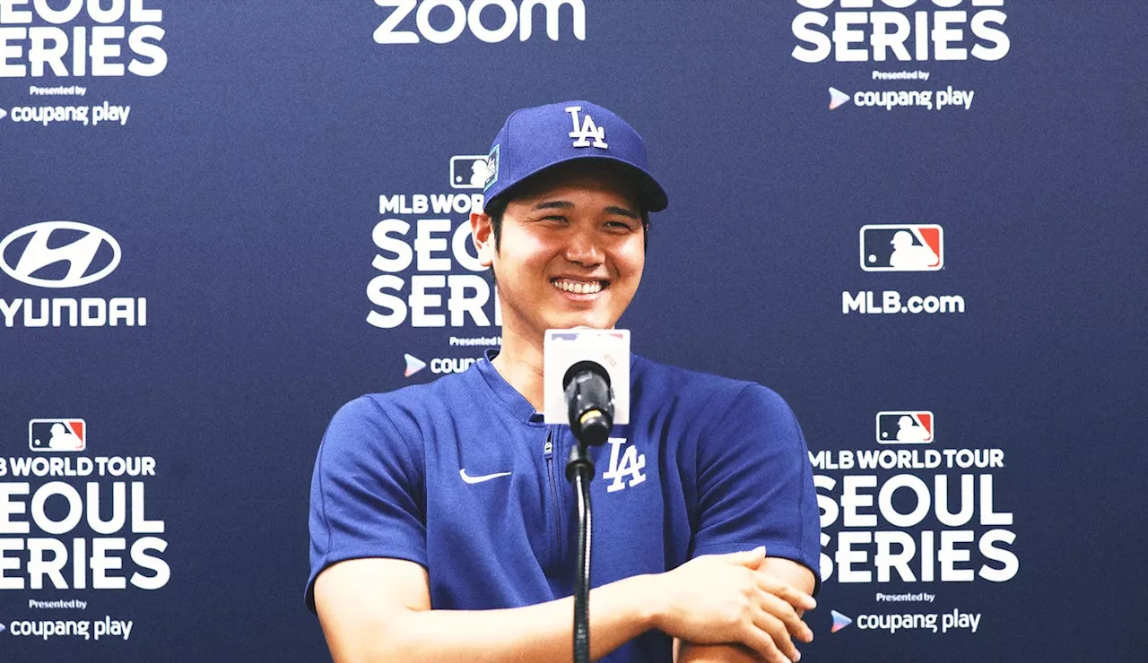 Shohei Ohtani says Seoul MLB games will be 'great memories' for him and wife