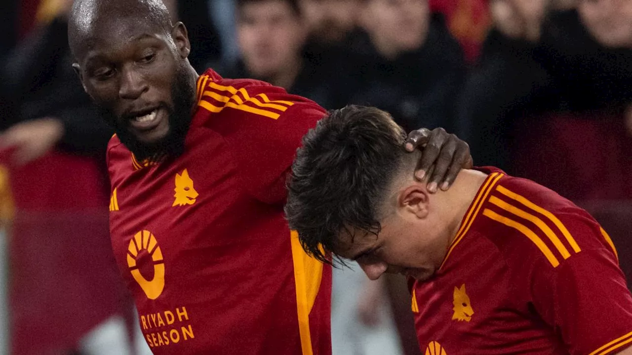 La Roma e il ballo delle punte: Lukaku verso il recupero, problemi per Dybala