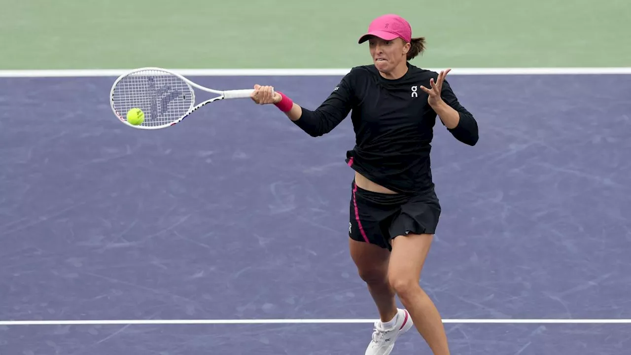 Swiatek deluxe, Sakkari da battaglia con la Gauff: ecco la finale donne a Indian Wells