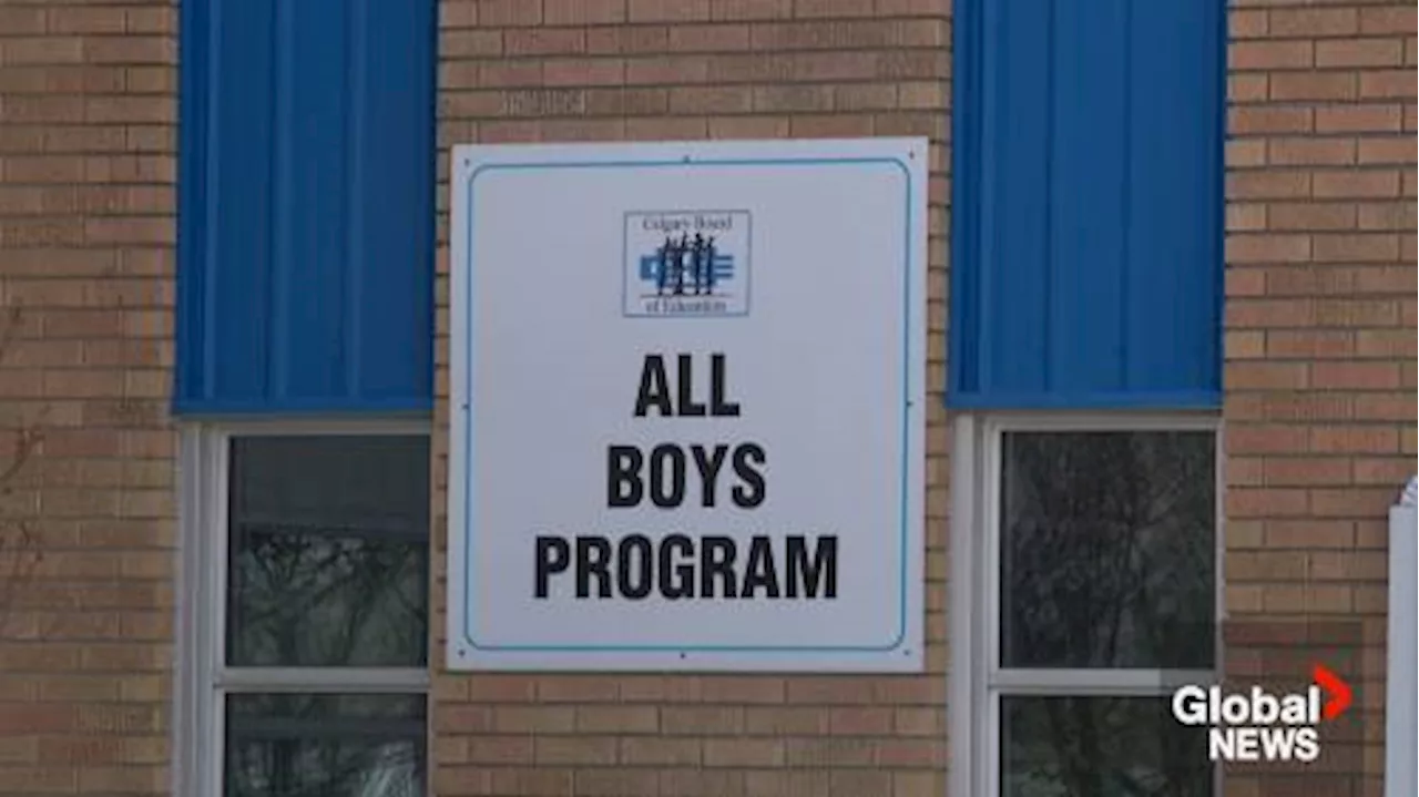 Calgary Board of Education all boys program faces possible closure