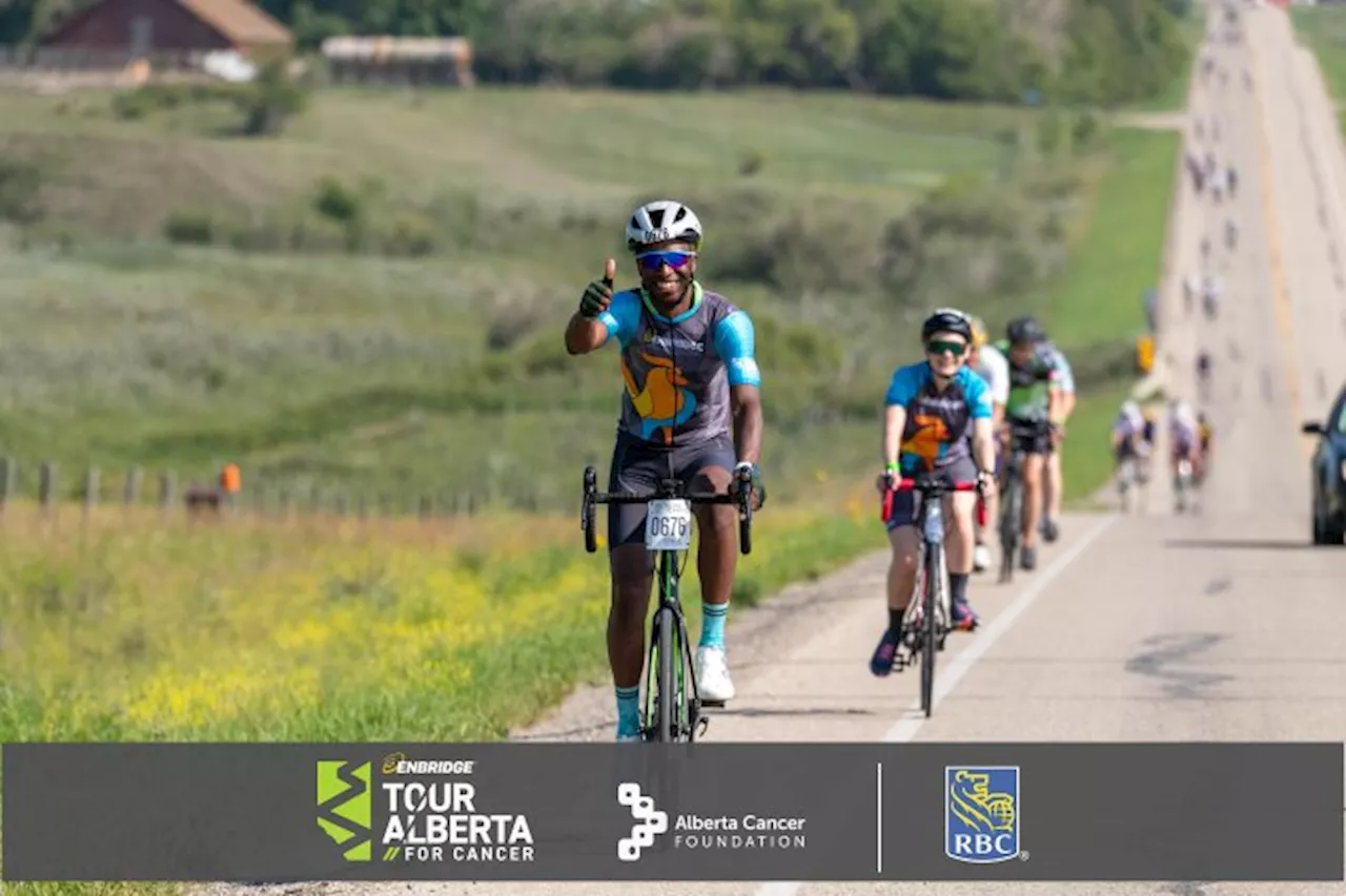 Tour Alberta For Cancer; supported by Global Calgary & QR Calgary