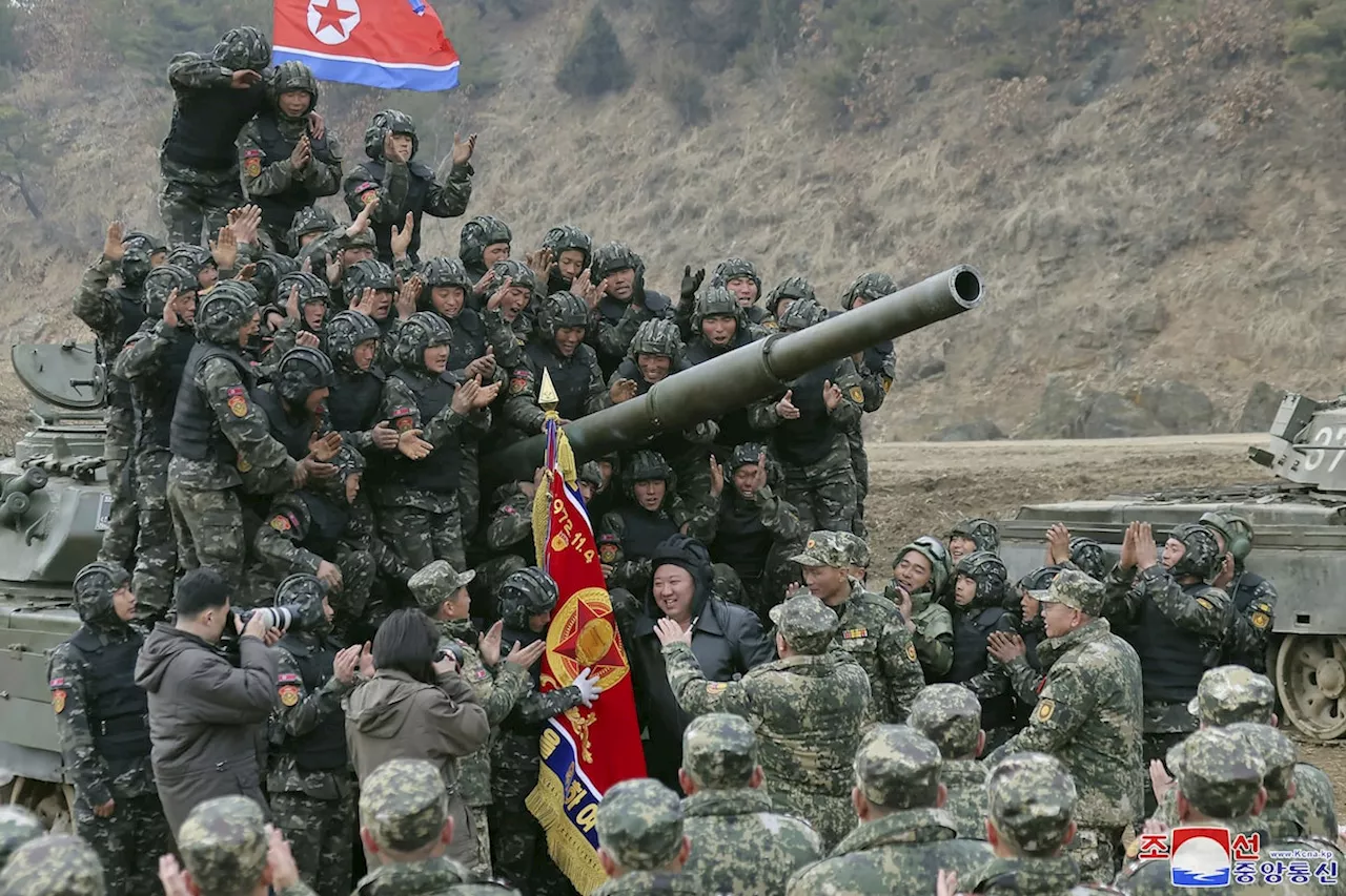 North Korea’s Kim Jong Un oversees air warfare drills, urges preparation for combat, KCNA says