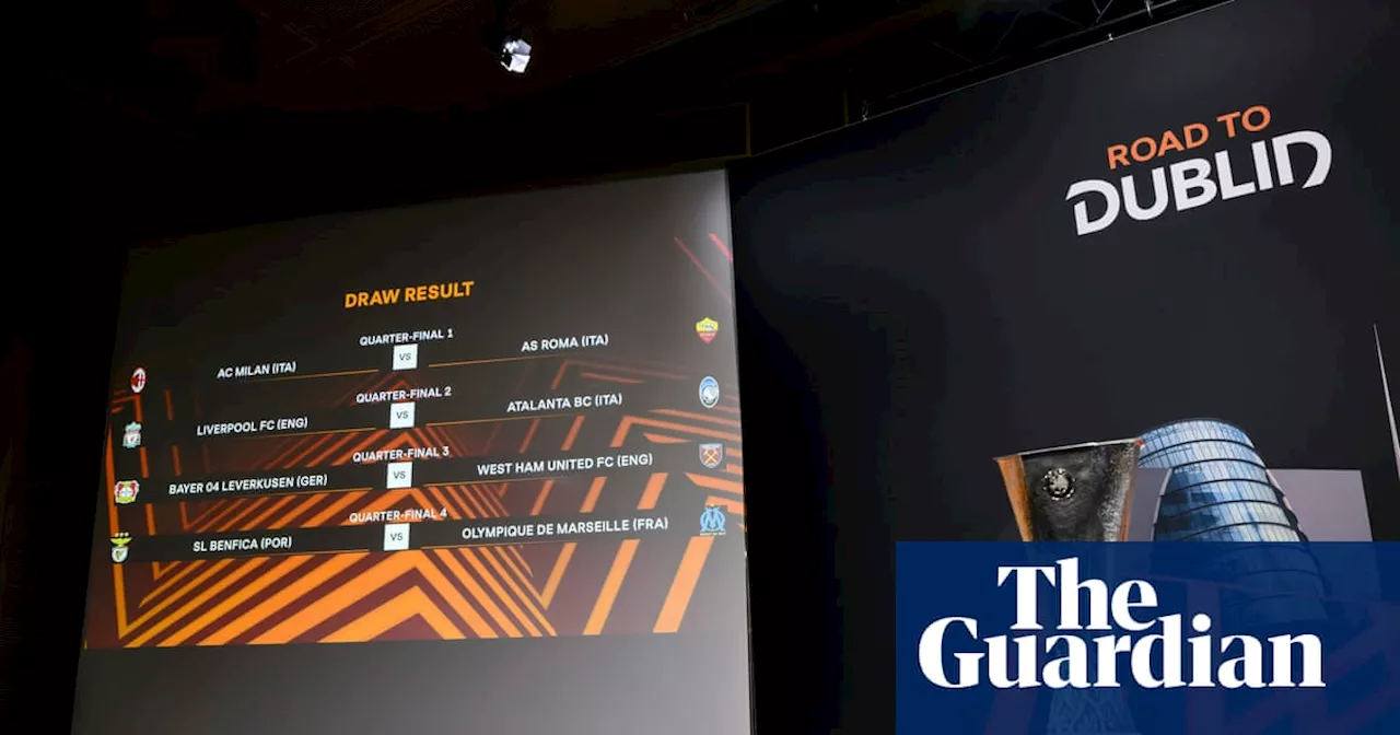 Europa League draw: Liverpool land Atalanta as West Ham face Leverkusen