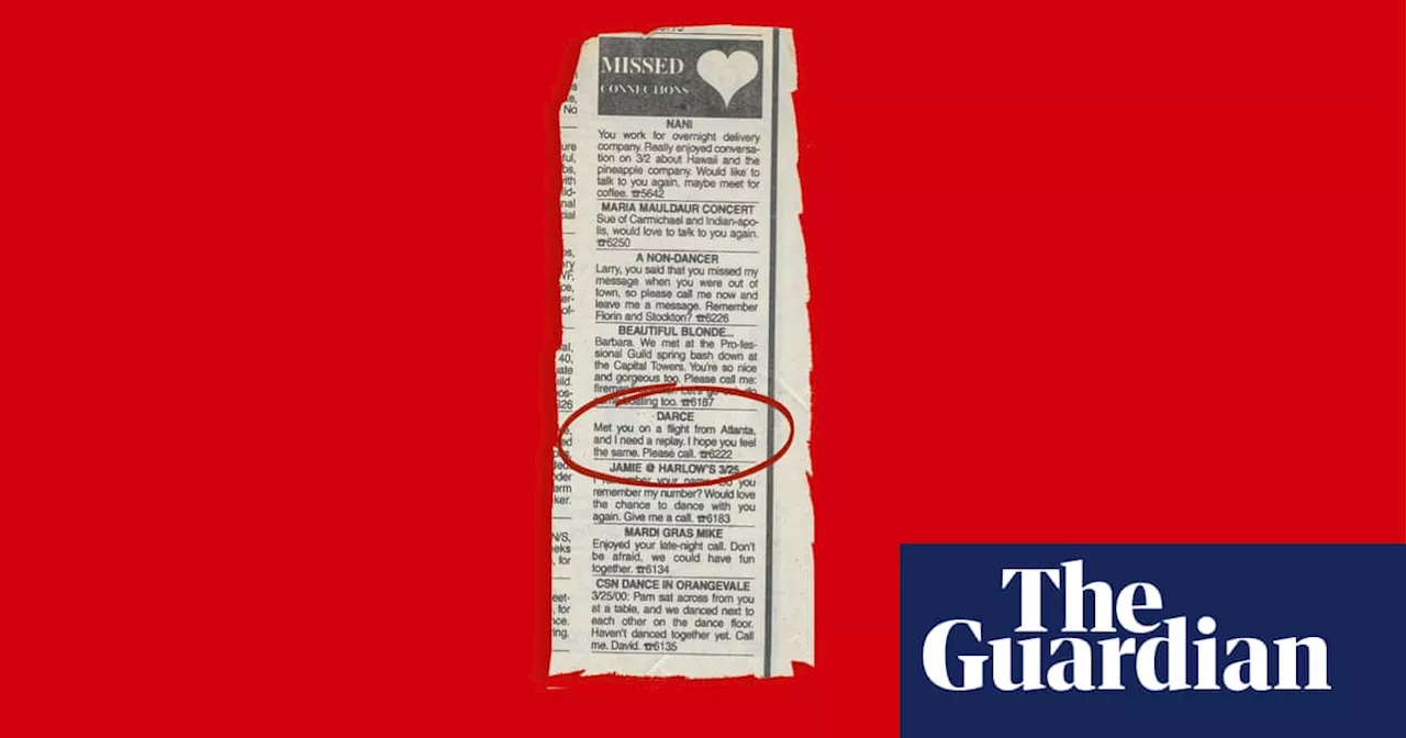 ‘To the train lady with dark brown hair … ’: extraordinary stories of four couples who found love via small ads