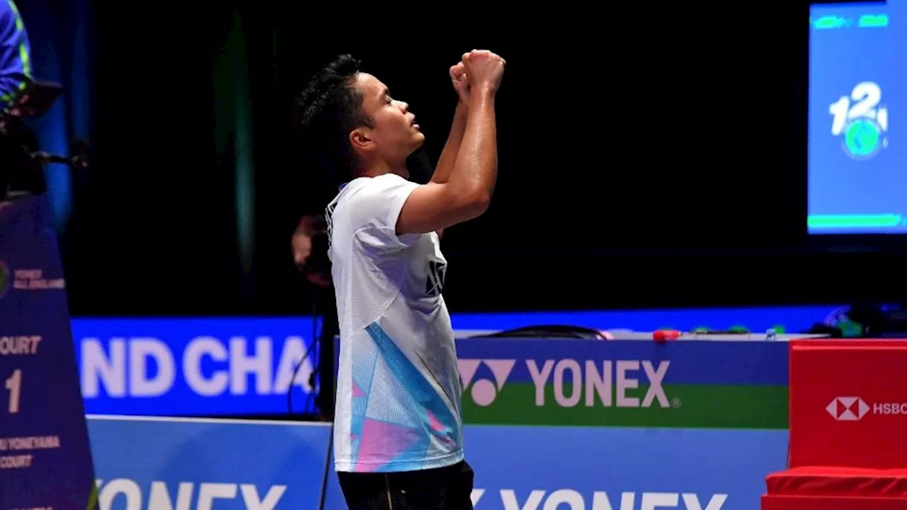 Ke Final All England, Anthony Ginting Akhiri Penantian 22 Tahun Tunggal Putra Indonesia