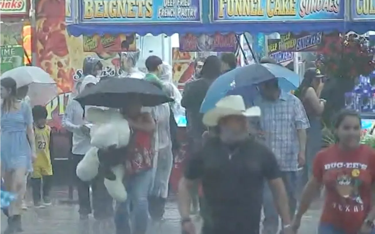 RodeoHouston Carnival Temporarily Closes Due To Inclement Weather