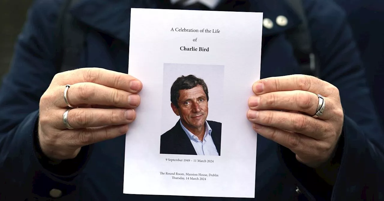 Charlie Bird Memorial Service: Mourners remember the legendary RTE broadcaster and journalist