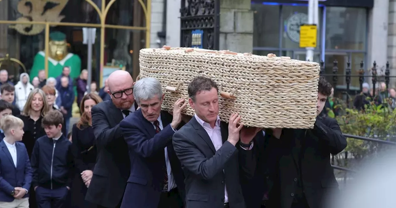 Charlie Bird's wife tells of love for his 'zest for life' at memorial