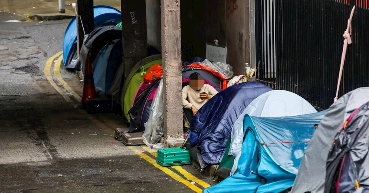 Dublin's 'tent city' cleared as asylum seekers relocated