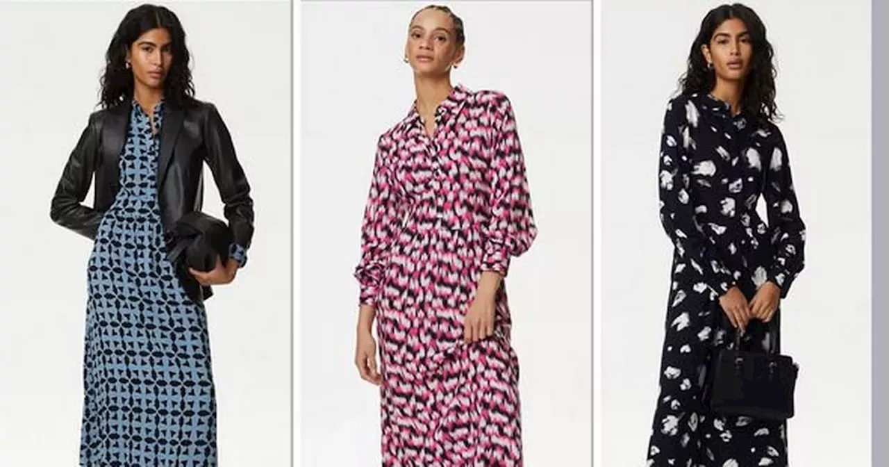 M&S slashes price of 'gorgeous' midi shirt dress which is 'selling out fast'