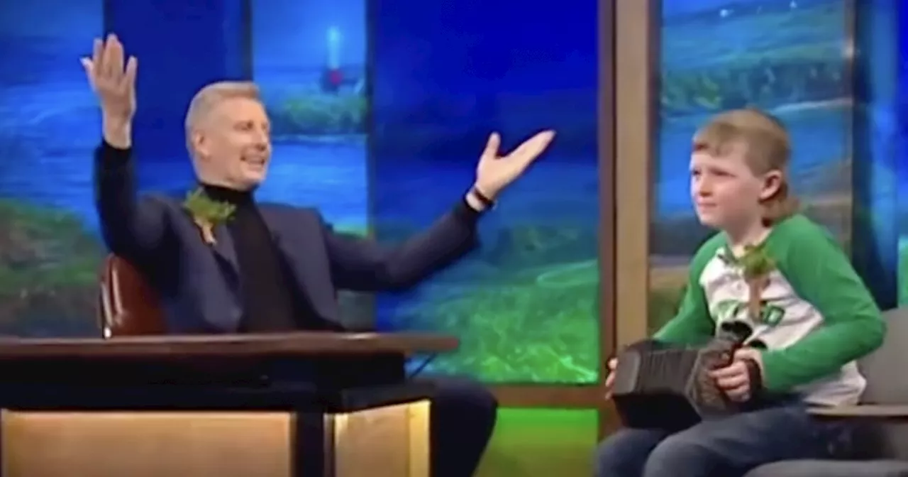 Viewers delighted as ‘hilarious’ Sheamie makes appearance on Late Late Show