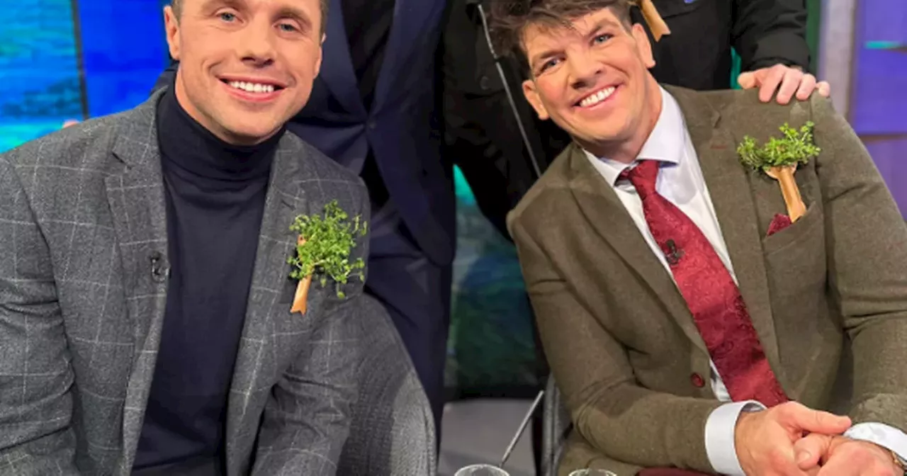 Viewers left in stitches by Tommy Bowe and Donncha O'Callaghan on Late Late Show